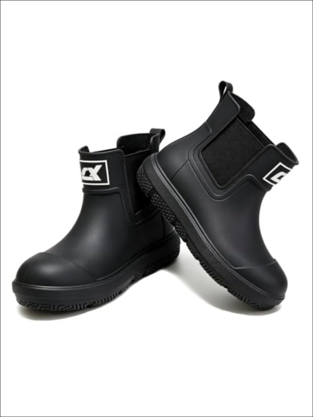 Waterproof Ankle Rain Boots PVC Non-Slip Deck Mud Garden Unisex